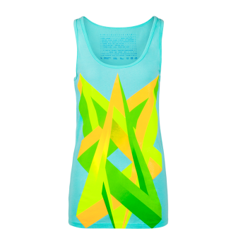 Impossible Love — Neon Graphic Tank top by Volga Verdi